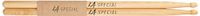 LA Specials Hickory 5B Drumstokken, Houten Tip, 3-Paar Pack