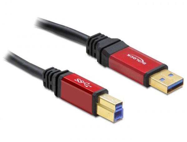 DeLOCK USB 3.0 A-B Kabel - 1.0m