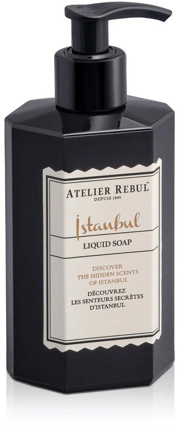 Atelier Rebul Istanbul - Handzeep (400ml) - Houtige & Kruidige Geur - Natuurlijke Vloeibare Zeep