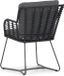 4 Seasons Outdoor Fabrice/Montana 240 cm dining tuinset 7-delig grijs-antraciet wicker 6 personen