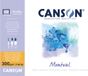 Canson Montval Aquarelblok, 24x32 cm, Wit/Blauw