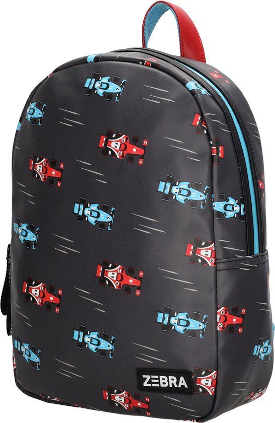 Zebra Trends Kinderrugzak - Raceauto zwart - 9L