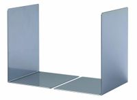 Durable 324323 Boekensteun metaal S, set van 2 stuks, zilver