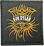 Rock Off Bob Dylan - Eye Icon Patch - Zwart