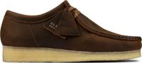 Clarks Bruine Walabee Leren Schoenen