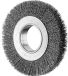 PFERD TOOLS POS Brosse ronde large non torsadée RBU Ø 150 x 25 mm alésage variable fil d'acier-Ø 0,30 pour bloc de ponçage 1