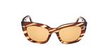 Tom Ford Athena FT1190 Lunettes de soleil écaille de tortue œil de chat marron 53mm unisexe
