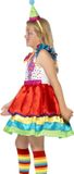 Generik Kostuum clown voor meisjes - Verkleedkleding