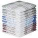 URAQT Mouchoirs pour hommes, Set de 12, 40 cm x 40 cm, Mélange de coton, Style E
