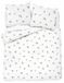 Detexpol Linge de lit, parure de lit en satin, 100 % coton, haute qualité, 200 x 220, 5803b, blanc, motifs floraux
