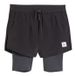 PUMA Short 2en1 9 pouces Gris Homme XL