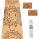 Divasya-Yoga Kurkens yoga mat met set Divasya-Yoga 001