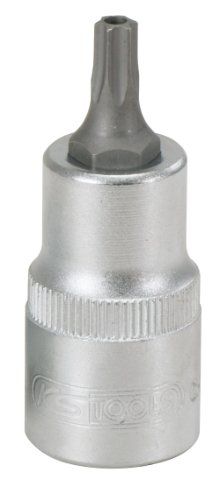 KSTools 911.1371 1/2" Bit-dopsleutel Torx met boring, TB20
