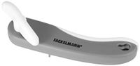 Fackelmann Blikopener, praktische conservenopener met functioneel onderdeel van roestvrij staal, universele opener met ergonomische handgreep (kleur: wit/grijs) aantal: 1 stuk