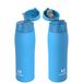 Super Sparrow Geïsoleerde Waterfles - Reismok - 750ml - Roestvrijstalen Drinkflessen - BPA-vrij - Lekvrije Metalen Fles - Inclusief 2 Dopjes: Rietjesdop & Drinktuitdop