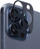 Rosso Camera Lens Protector Geschikt voor Apple iPhone 15 Pro / 15 Pro Max | Camera Bescherming | Case Friendly | Ultra Dun Glas | Blauw