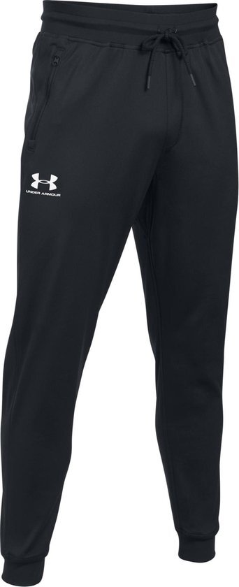 Under Armour Sportstyle Tricot Jogger Sportbroek - Heren - Zwart