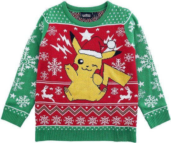 Pokémon Kids - Pikachu - Pika! Pika! Unisex Sweatshirt - meerkleurig - 122/128