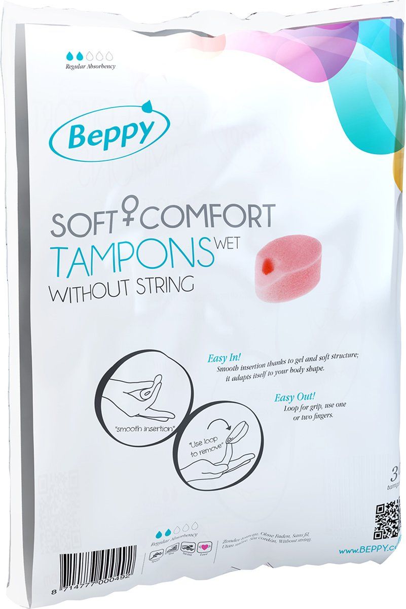 Asha International Beppy - Wet Tampons - 30 stuks