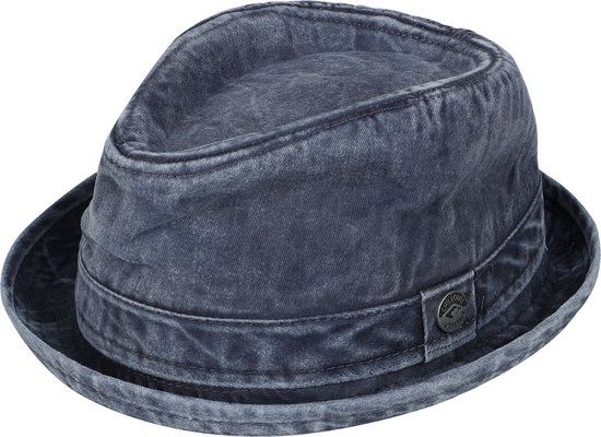 Chillouts Sligo Blue Washed Unisex Hoed - denim/blauw - M