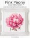 Pink Peony Cross Stitch Pattern