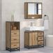 Prolenta Maison Exclusive Ensemble de meubles de salle de bain - 3 pièces, chêne artisanal