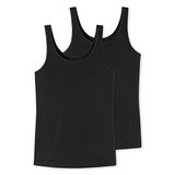 Uncover by Schiesser 2 PACK Tanktops Dames Onderhemd Zwart XXL