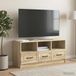 Maison Exclusive - Meuble TV en chêne Sonoma, 102 x 34,5 x 47 cm, en panneaux de particules