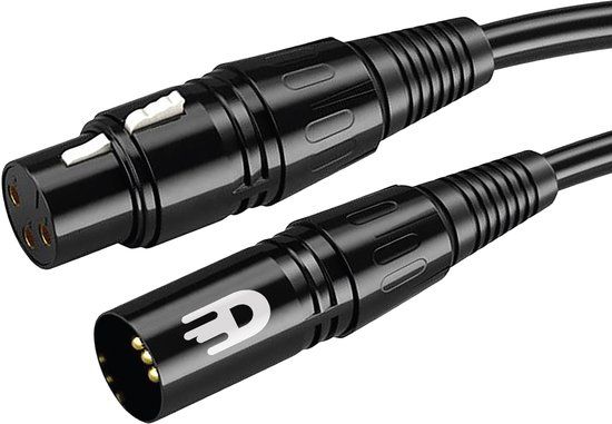 Drivv. Premium XLR Kabel - Microfoon kabel - XLR Male naar XLR Female - 2 Meter