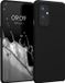 kwmobile telefoonhoesje geschikt voor OnePlus 9 (EU/NA Version) - Hoesje met siliconen coating - Smartphone case in zwart