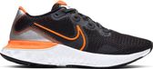 Nike Renew Run Heren Sportschoenen - Black/Total Orange-Particle Grey - Maat 40