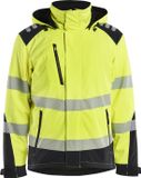 Blåkläder High Vis Softshell Winterjas 44002513 - Heren - Maat M - Hoge Zichtbaarheid Geel/Zwart