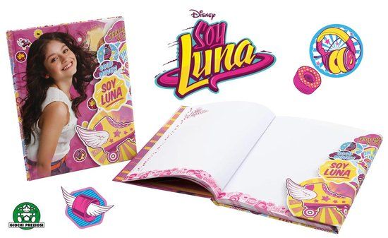 Soy Luna Dagboek met magnetische slot - Paars