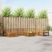vidaXL - Ensemble de salon d'angle - 8 places assises - Naturel - Bois d'acacia massif