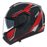 Nolan N90-3 06 Sincrono Helm - Zwart/Rood - XXL