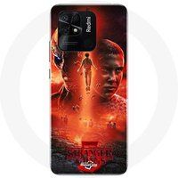 Maniacase Etui voor Xiaomi Redmi 10C Stranger Things Poster Serie Seizoen 5