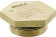 Wiska 10030203 EX-VSM 25 Blindstop Slagvast, Explosiebestendig M25 Metaal Natuur 1 stuk(s)