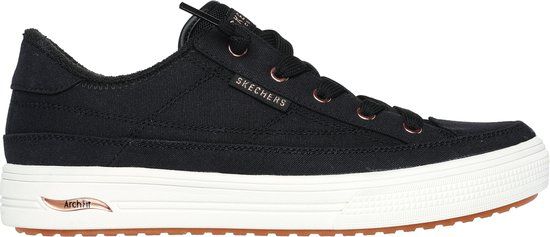 Skechers Arch Fit Arcade-Meet Ya There - Dames Sneakers - Zwart