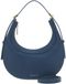 COCCINELLE Whisper Grained Leather Mini Bag Deep Blue