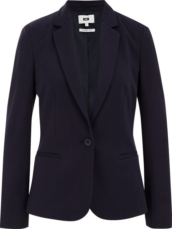 WE Fashion Dames getailleerde jersey stretch blazer