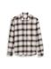 TOM TAILOR DENIM Overhemd zwart / wit