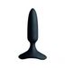 Lovense Hush 2 Buttplug - Zwart - Siliconen - 2.5 cm