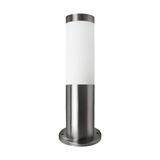 Aplique Buitenkant E-27 INOX.IP44 SOB/Muro