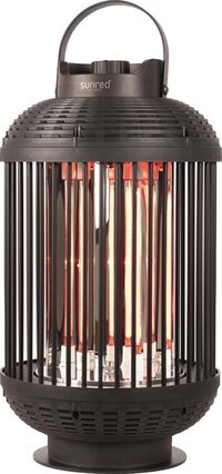 Sunred Heater Indox Dark Table 1200 terrasverwarmer - Zwart