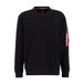 ALPHA INDUSTRIES Sweatshirt pour hommes Noir