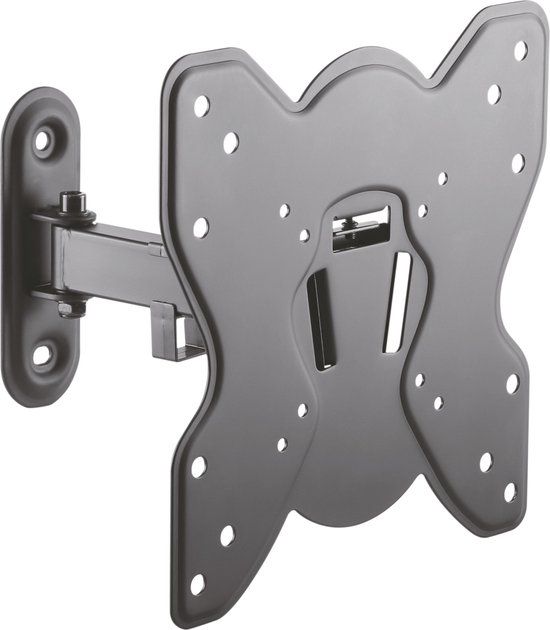 AISENS WT42TSE-007 TV muurbeugel - 23-42 inch - Draai- en kantelbaar - Zwart
