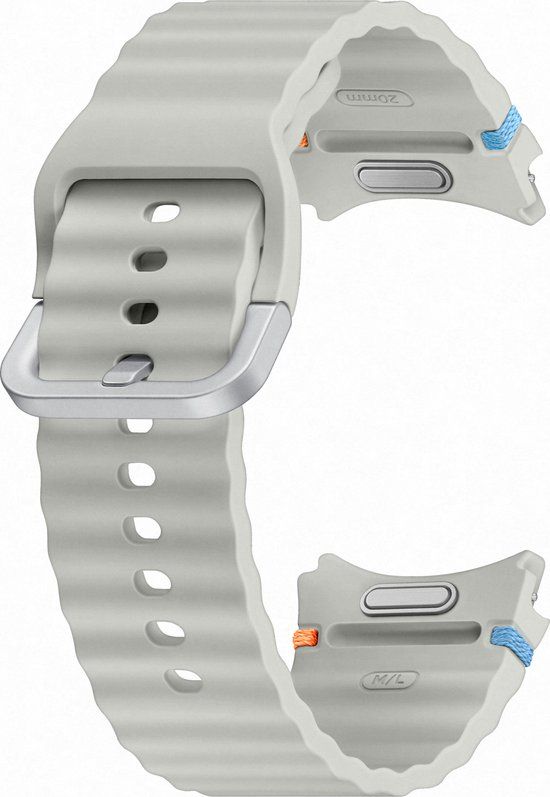 Samsung Galaxy Watch7 Sport Band - M/L - Zilver