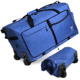 Solidchoice - Sac de voyage pliable à roulettes pour le voyage