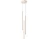 Sollux Lighting Hanglamp Pastelo - 104x19.5x19.5cm - G9 - beige - staal