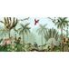 LUMALÉA Jungle Animaux Papier Peint Panoramique - 640 Cm X 320 Cm